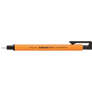 Tombow Portagomas  Mono Zero naranja neón