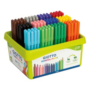 Giotto Rotuladores de colores  Turbo Color 144u Pack escuela