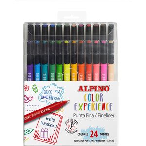 Alpino Rotuladores Fineliner  Color Experience 24