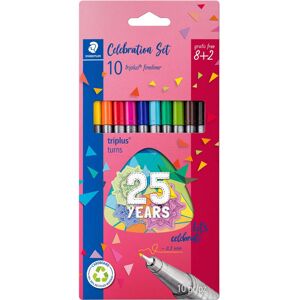 Staedtler Rotulador  Finliner Triplus 8+2 25 Aniversario