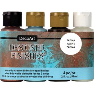 DecoArt Designers Finishes Pátina 4 colores