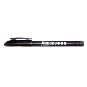 Abacus Rotulador permanente  punta F negro 12u