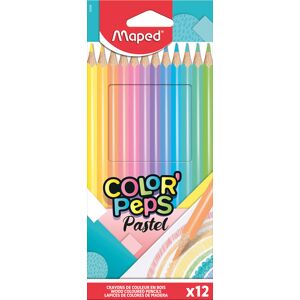 Maped Lápices  ColorPeps' Pastel 12 colores