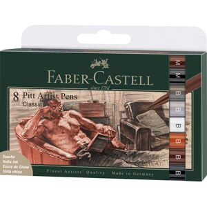 Faber-Castell Pitt Artist Pen Faber Classic 8 colores