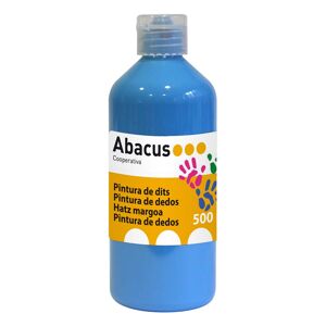 Abacus Pintura de dedos  500 ml azul claro