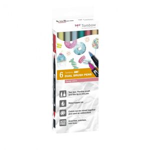 Tombow Rotuladores  Candy Dual Brush 6 colores