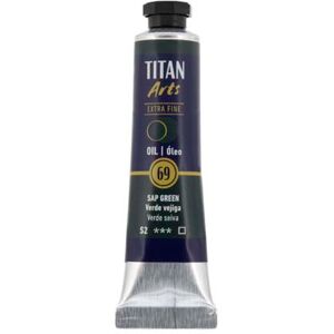 Titan Arts Pintura al óleo Titan 20ml verde vejiga