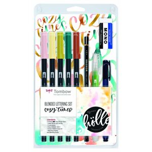 Tombow Lettering Set  Cozy Time