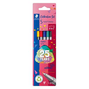 Staedtler Rotulador  Finliner Triplus 4+1 25 Aniversario