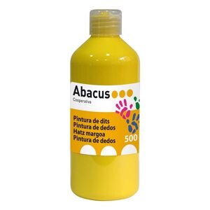 Abacus Pintura de dedos  500 ml amarillo