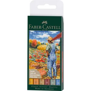 Faber-Castell Pitt Artist Pen brush Harvest 6 colores