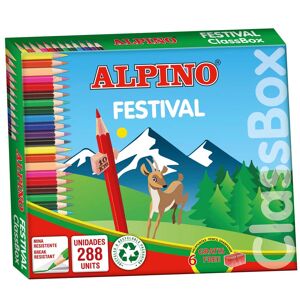 Alpino Lápices de colores  Festival 288u Pack escolar