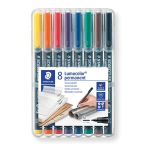 Staedtler Rotulador perm.  Lumocolor M 8 colores