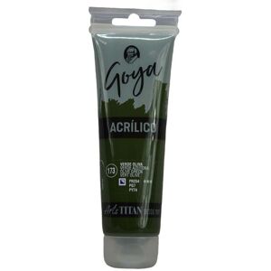 Titan Arts Pintura acrílica Goya 125ml verde oliva