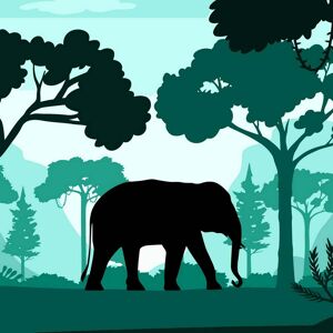 Figured’Art Mini Figured'Art Elefante bosque