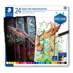 Staedtler Lápiz  Super Soft 24 colores