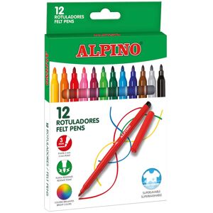 Alpino Rotuladores de colores  12u