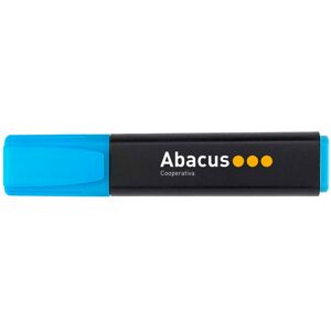 Abacus Marcador fluorescente  azul 10u