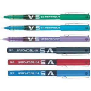 Pilot Rotulador  V5 Hi-Tecpoint azul claro 1u