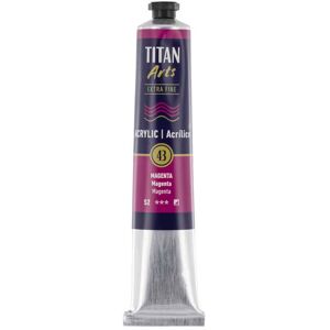 Titan Arts Pintura acrílica Titan 60ml magenta