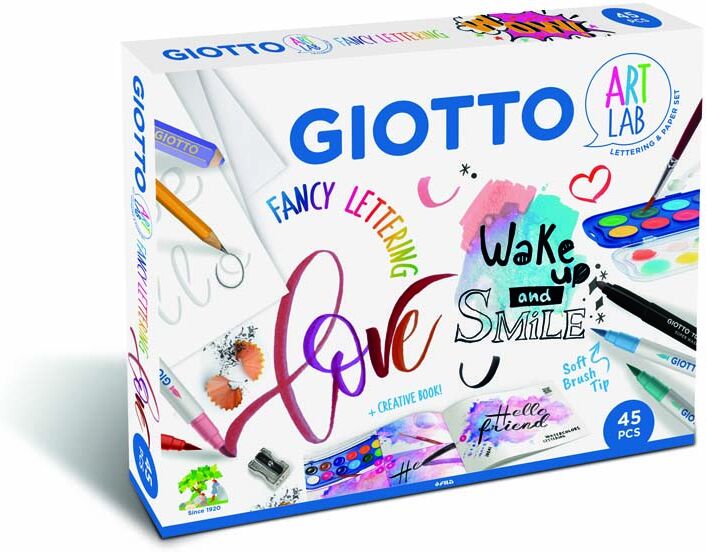 Giotto Set Lettering Art Lab  Fancy