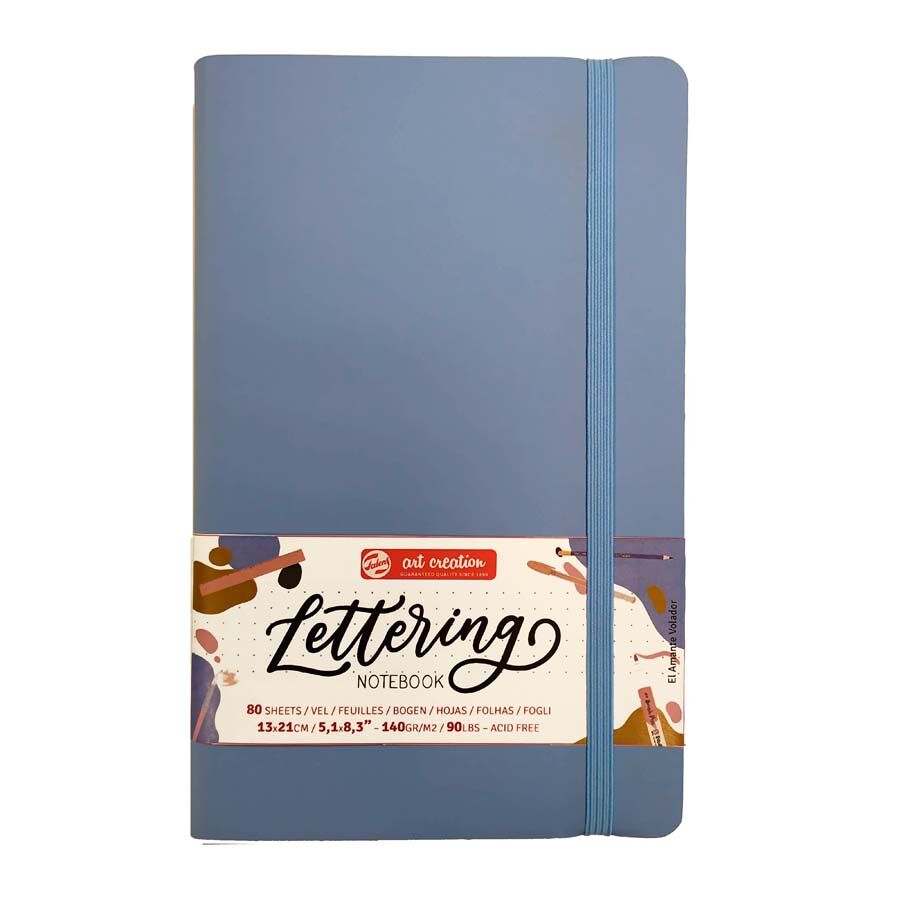 Talens Libreta tac Lettering 13x21  azul