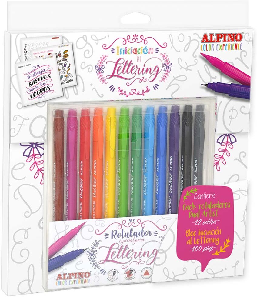 Alpino Set Lettering Dual Artist