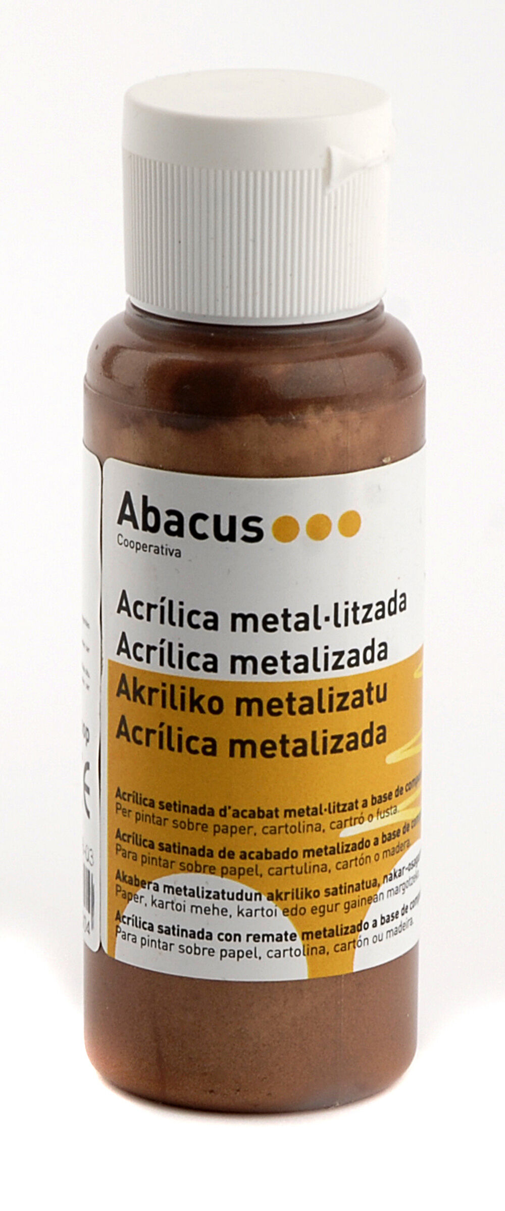 Abacus Pintura acrílica  80 ml bronce