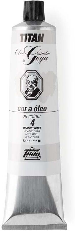 Titan Arts Pintura al óleo Goya 60ml blanco