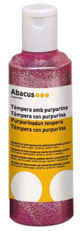 Abacus Témpera  Glitter 250ml verde