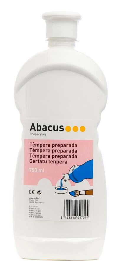 Abacus Témpera preparada  750ml blanco