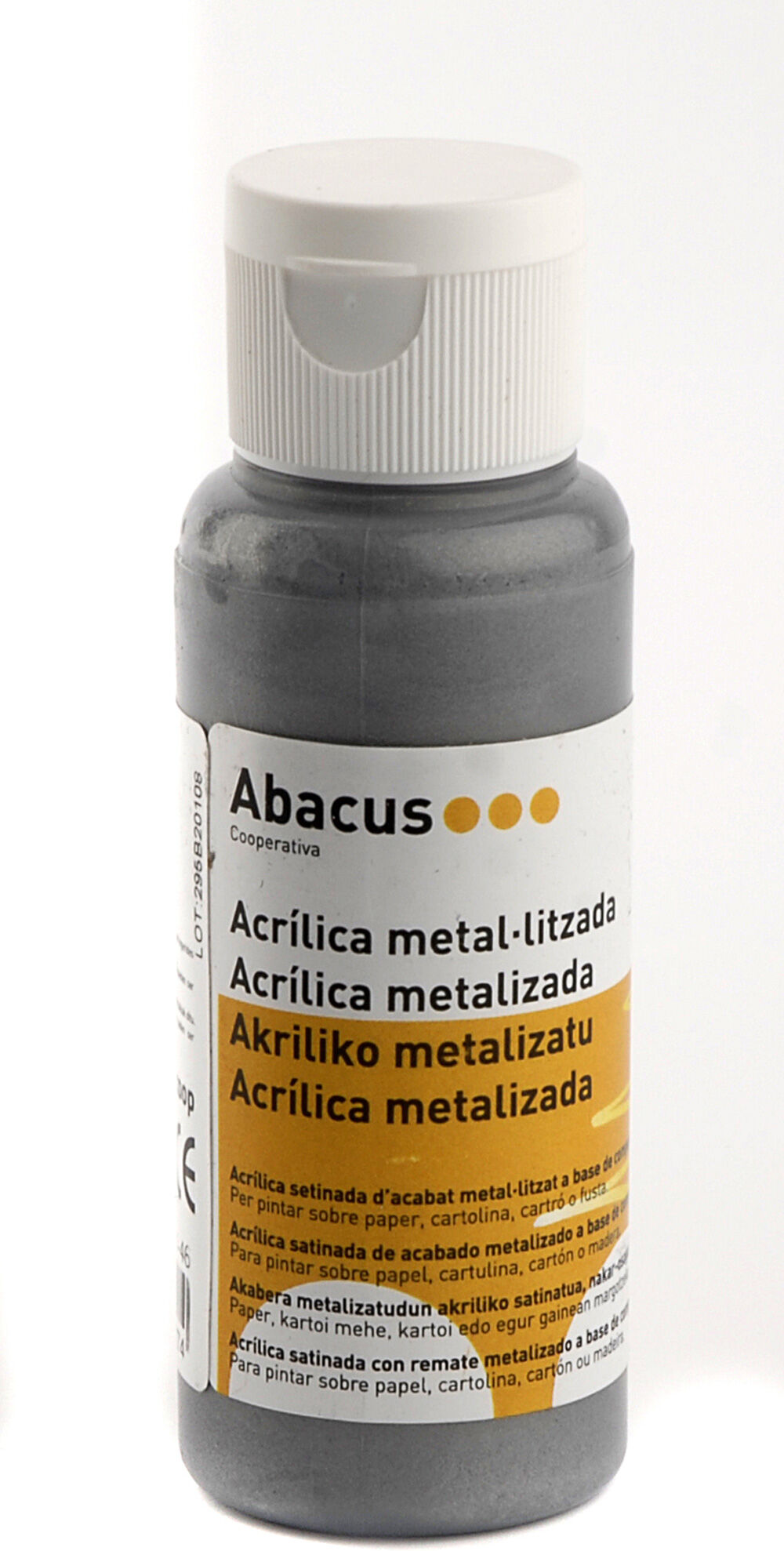 Abacus Pintura acrílica  80 ml estaño