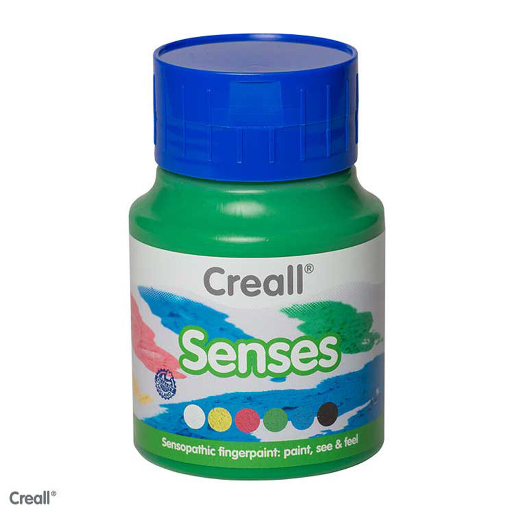 Creall Pintura de dedos Creal Senses 500 ml Verde