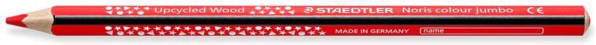 Staedtler Lápices de colores  Noris Jumbo rojo 12u