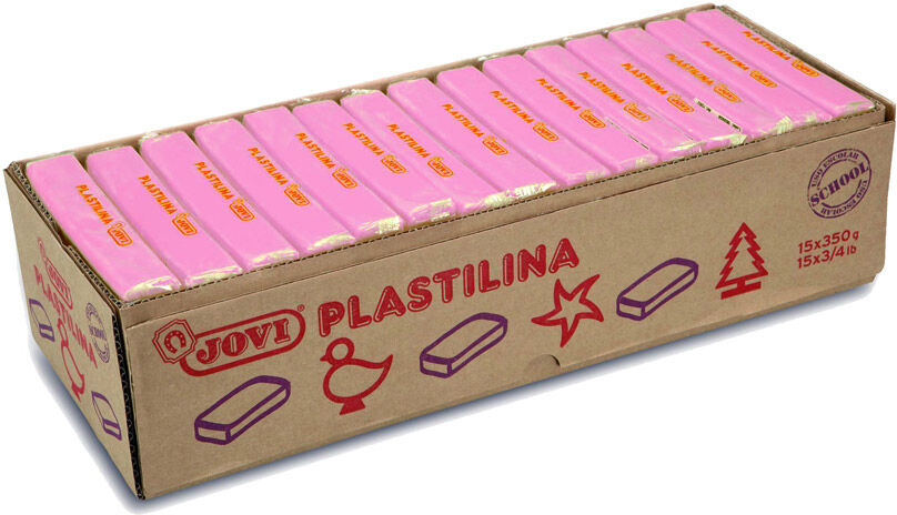 Jovi Plastelina  350g rosa