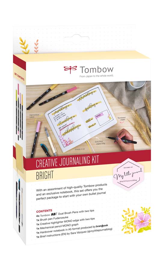 Tombow Creativ Journal  Bright Set
