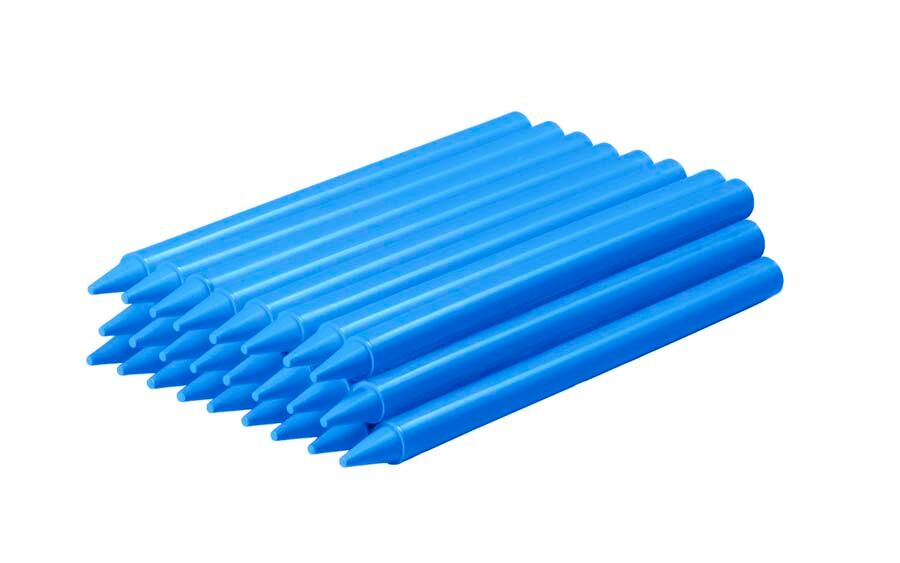 Jovi Ceras plásticas  Plasticolor azul 25u