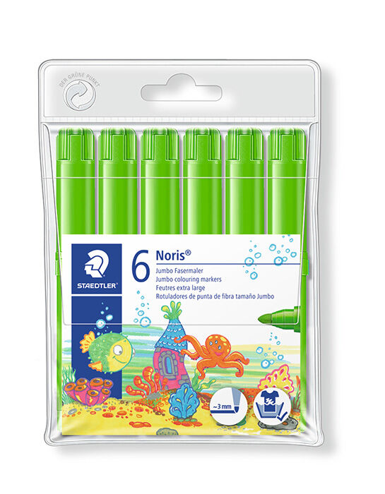 Staedtler Rotulador  Noris 340 verde claro 6u