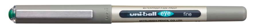 Uni-ball Roller  eye fine UB-157 verde claro 12u