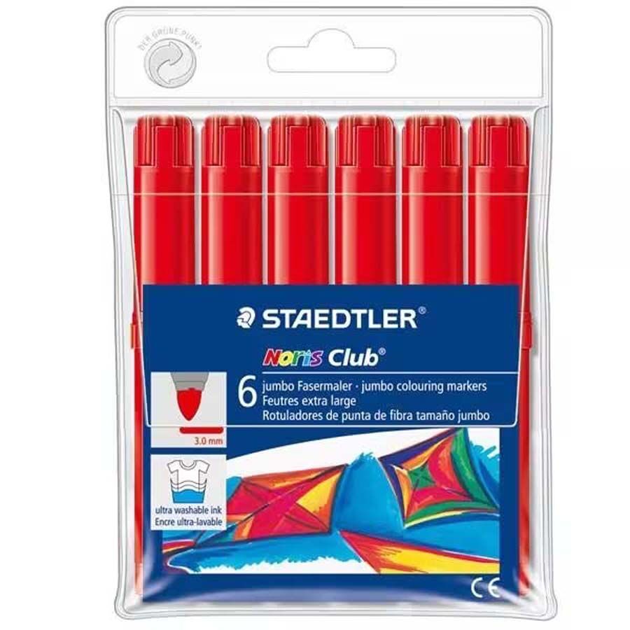 Staedtler Rotulador  Noris 340 rojo 6u