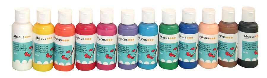 Abacus Pintura acrílica  80 ml azul oscuro