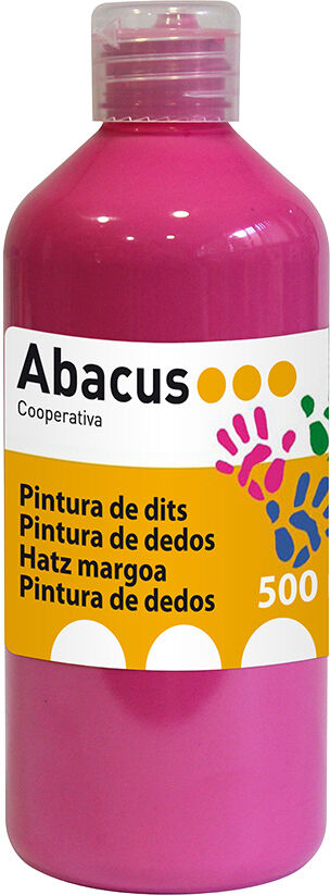 Abacus Pintura de dedos  500 ml magenta