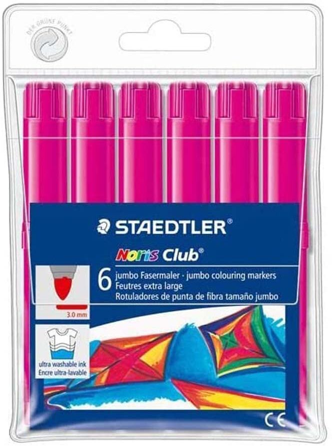 Staedtler Rotulador  Noris 340 rosa 6u