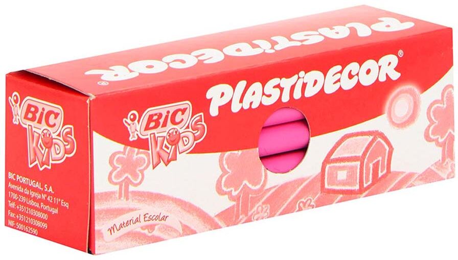 Plastidecor Cera  rosa 25u