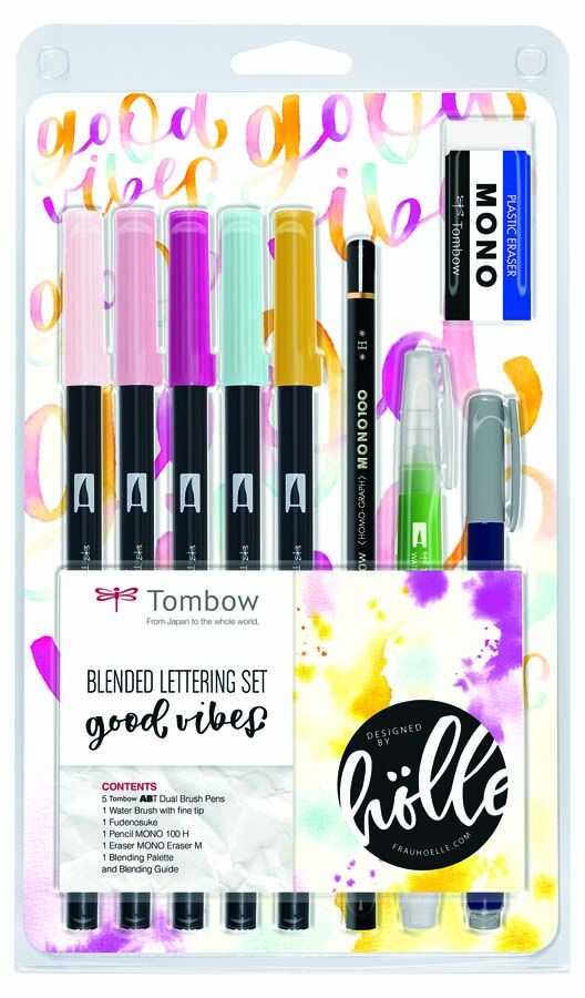 Tombow Lettering Set  Good Vibes