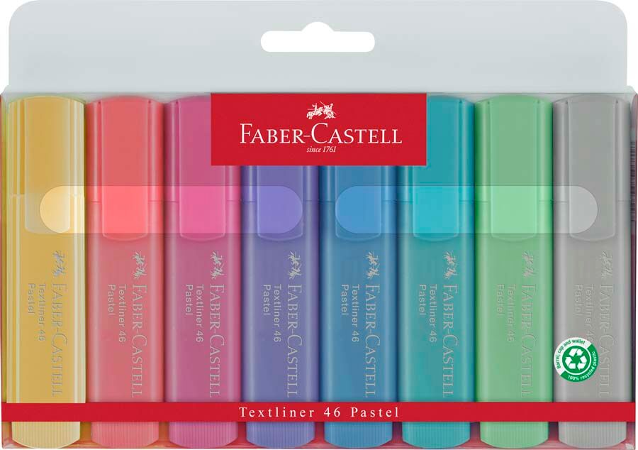 Faber-Castell Marcadores  Pastel 8 U