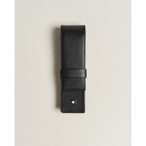 Montblanc Meisterstück 2 Pen Pouch Clasp Black - Sininen - Size: S M - Gender: men