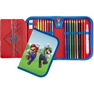 Scooli Trousse d'ecolier remplie Super Mario