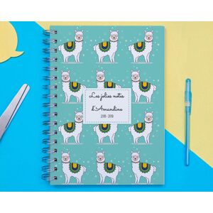 Cadeaux.com Cahier A4 Personnalisable - Lama - Publicité