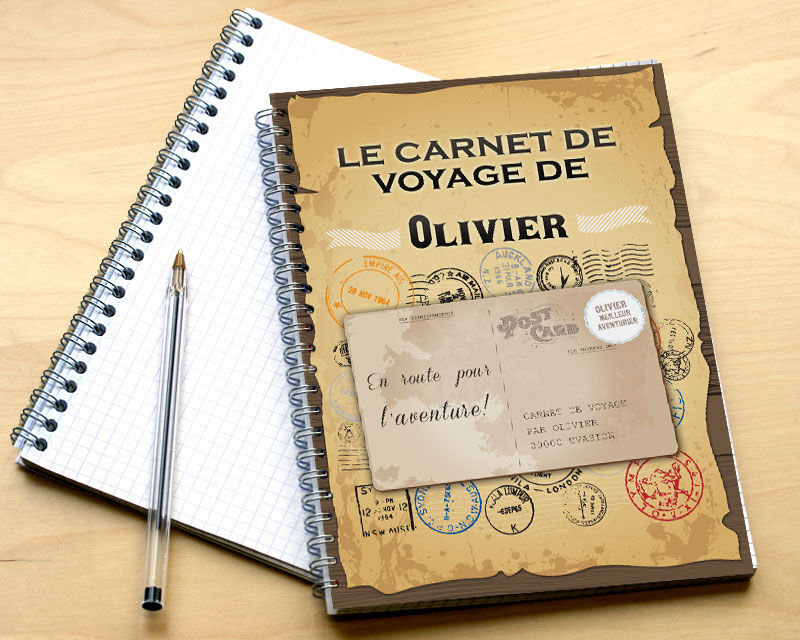 Cadeaux.com Cahier Voyage